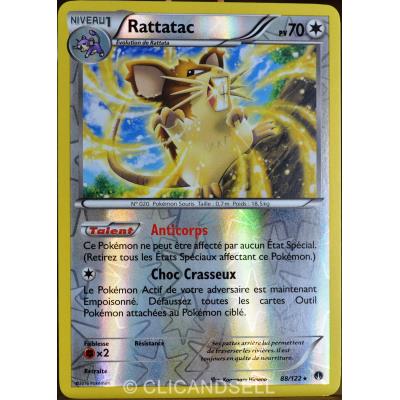 Acheter carte Pokémon 88/122 Rattatac 70 PV - REVERSE XY - Rupture Turbo NEUF FR État correct - 16,00 € carte Pokémon 88/122 Rattatac 70 PV - REVERSE XY - Rupture Turbo NEUF FR État correct - Pokémon reconditionné disponible sur Fnac
