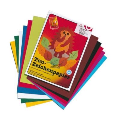 Papier À Dessin - 10 Coul. 130 G M² - Bloc 10 Feuilles A3 - Ursus 2154099