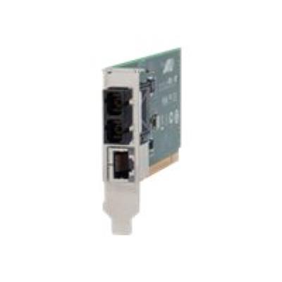 Allied Telesis AT MC102XLPCIe - glasvezel mediaconverter - Fast Ethernet