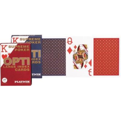 CARTES PIATNIK OPTI BLEU