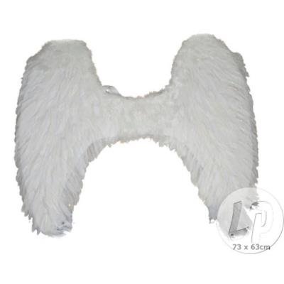 ailes d'ange plumes grande blanc 65cm