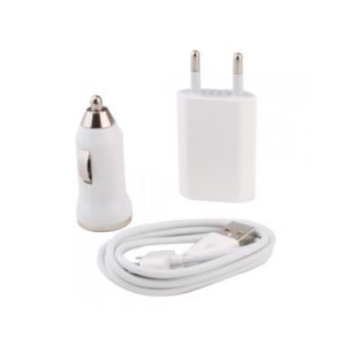 Mini kit 3 en 1 chargeur iphone 3/4/4s