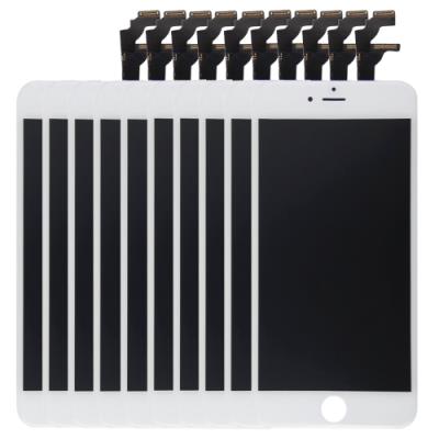 Iphone 6 Plus / 10 Ecrans Remplacement Complet ( Vitre + Tactile + LCD ) Blanc