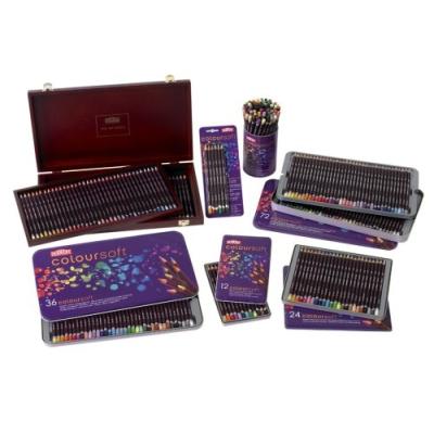 DERWENT COLOURSOFT - BOÎTE DE 36 CRAYONS