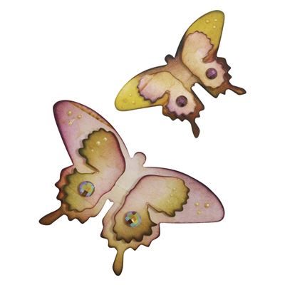 Matrice découpe (die) bigz sizzix papillon mariposa - sizzix