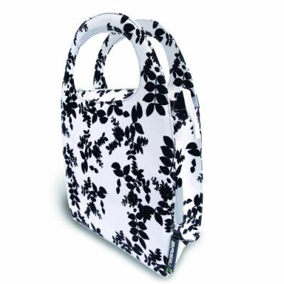 Basil womens base7061 cabas pour vélo noir et blanc