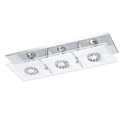Plafonnier RONCATO 3X3W Chrome - EGLO LIGHTING - 93782
