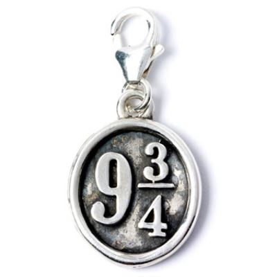 Harry Potter charm argent Clip-On Platform 9 3/4