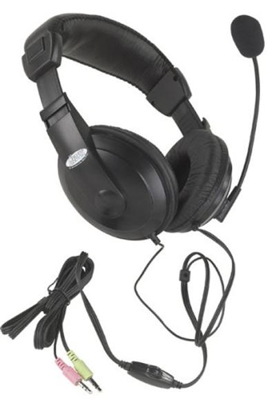 HEDEN - Casque Micro Stéréo avec contrôle du volume, de haute définition