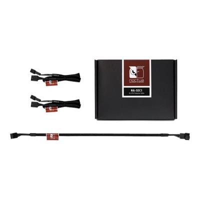 Noctua - Rallonge de câble d'alimentation de ventilateur - connecteur mini-alimentation 4 broches (F) pour connecteur mini-alimentation 4 broches (M) - 30 cm