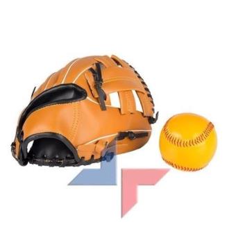 gant de baseball americain avec balle de base ball jeu de lancer jardin