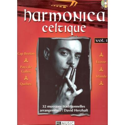 Partitions variété, pop, rock... LEMOINE HERZHAFT DAVID - HARMONICA CELTIQUE VOL.1 + CD - HARMONICA Musique du monde