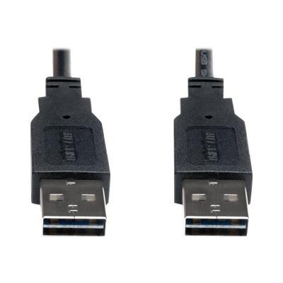 Tripp Lite 3ft USB 2.0 High Speed Reversible Connector Cable Universal M/M 3' - USB-kabel - 91 cm