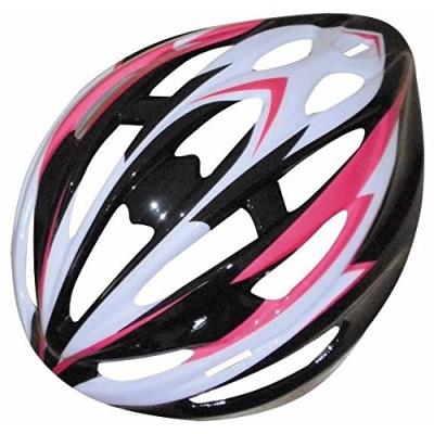 Atipick casque de vélo multicolore mehrfarbig - black white pink m