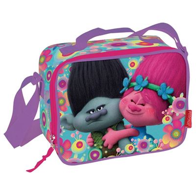 Trolls Cooper – Portameriendas Thermique, Violet Poppy et Raymond