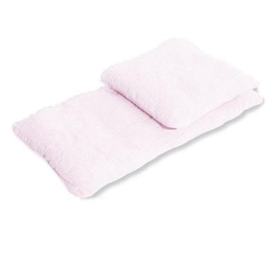 Pinolino - Textile 2 pièces pour landau et voiture de poupée - Vichy rose