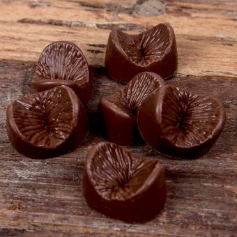 Anus comestibles en chocolat