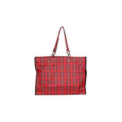 Sidebag sac cabas grand ecossais 2 compartim.