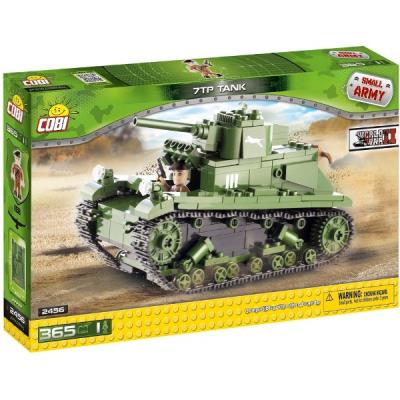 Petite armée   2456   light tank 7 tp 365, briques de construction par cobi cobi klocki co-2456