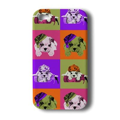 Coque Akashi Apple iPhone 4 / 4S Puppies Color + protection écran