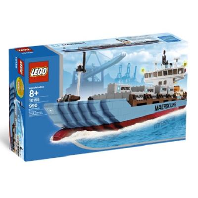 Lego Exclusive 10155 Bateau Porte Conteneurs Maersk