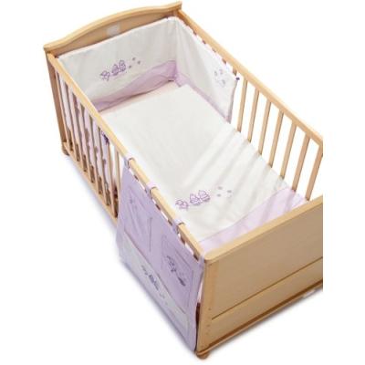 NAF-NAF - 30344 - SET 4 PIÈCES COUETTE + TOUR DE LIT + VIDE-POCHES + COUVERTURE CUAK
