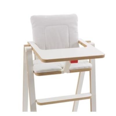 Supaflat coussin pour chaise haute blanc