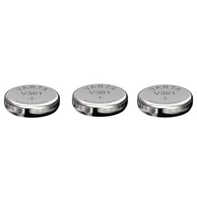 Varta 3 Piles oxyde argent V361 SR58 SR721W 361 1,55V