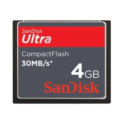 SanDisk Ultra - carte mémoire flash - 4 Go - CompactFlash
