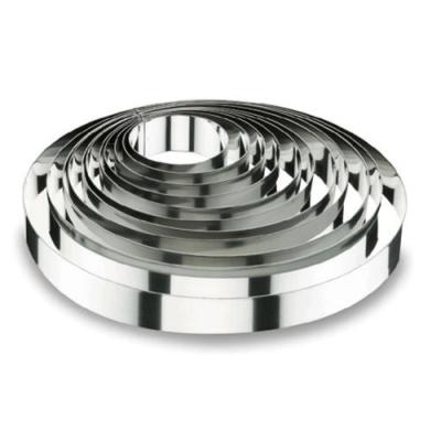 LACOR 68514 EMPORTE-PIÈCES CERCLE À TARTE RONDE 14 X 4,5 CM 18 / 10