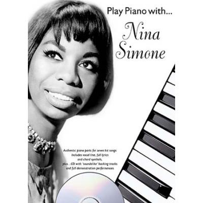 Partitions jazz&blues MUSIC SALES SIMONE NINA - PLAY PIANO WITH + CD Piano