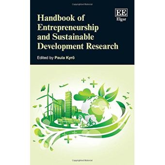 Handbook of Entrepreneurship and Sustainable Development Research ...