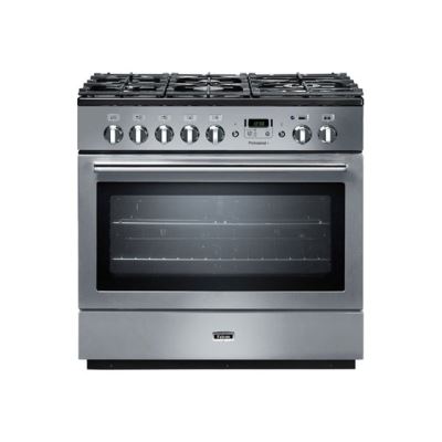 Falcon Professional + FX 90 - cuisinière - pose libre - 90 cm - inox