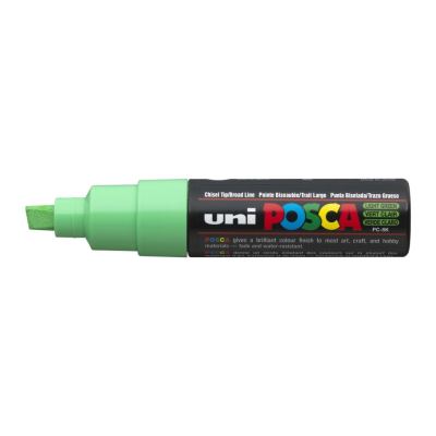 Uni-ball Posca Marqueur pointe large biseautée Vert clair