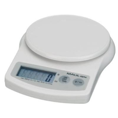 Maul 16420 pèse-lettre avec pile 2000 g blanc 16420 02