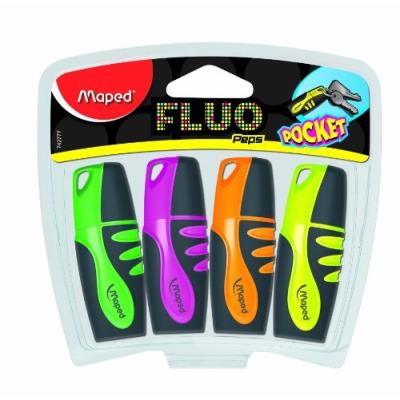 Helix maped lot de 4 surligneurs 742777