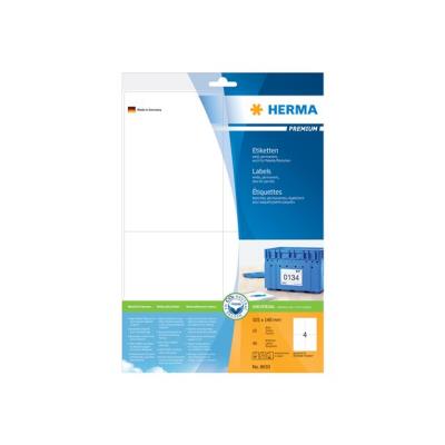 HERMA Premium - gelamineerde etiketten - 40 etiket(ten)