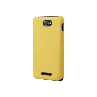 Muvit MFX - Achterzijde behuizing voor mobiele telefoon - rubber - limoen - voor Sony XPERIA E4