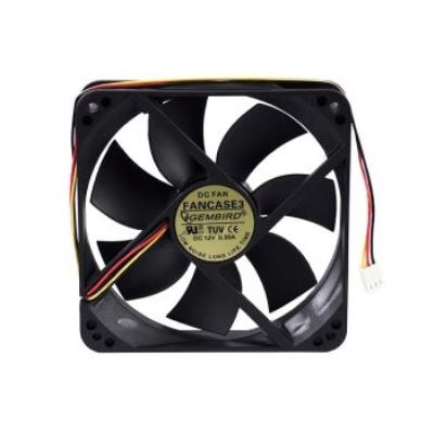 Gembird fan pour boîtier pc roulement à billes 120mm * 120mm * 25mm fancase3 ball