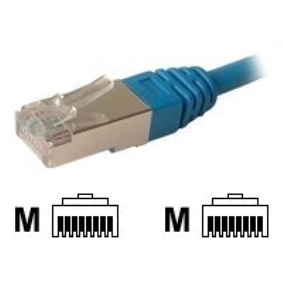 Dexlan Bleu - Cordon De Raccordement - Rj-45 (M) Pour Rj-45 (M) - 7 M - Stp - Cat 6