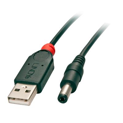 Câble adaptateur USB A vers prise DC 5,5-2,5mm