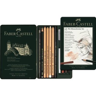 Faber-Castell Set Pitt Monochrome Pro