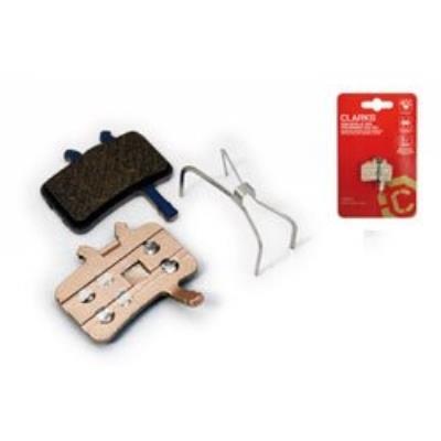 Clarks plaquettes de frein à disque compatible avid juicy ultimate 3 5 7 semi-métallique