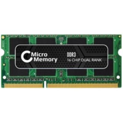 8gb ddr3 pc3 10600 1333mhz sodimm 204pin 1.5v 512x8 cl9 micromemory mmst-204-ddr3-10600-512x8-8gb