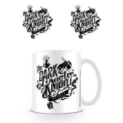 Batman mug The Dark Knight Typography