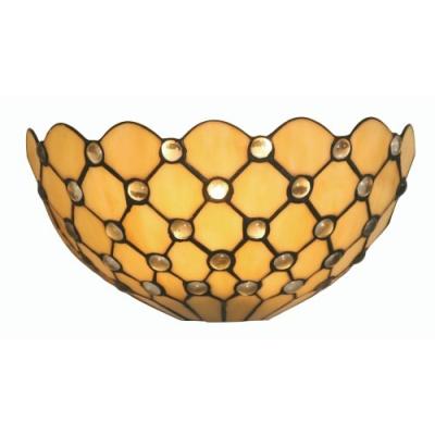 Oaks Lighting Jewel Applique Murale Style Tiffany