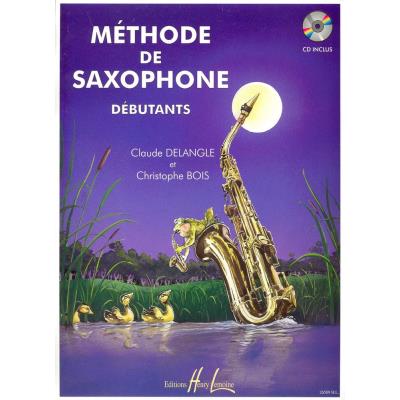 Méthodes et pédagogie LEMOINE DELANGLE C. / BOIS C. - MÉTHODE DE SAXOPHONE POUR DÉBUTANTS + CD Saxophone