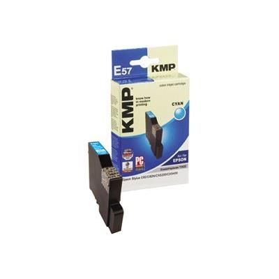 KMP E57 - cyaan - inktcartridge (alternative for: Epson T0422)