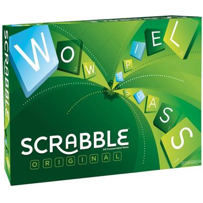 Mattel y9598 - original scrabble, jeu de mots croisés