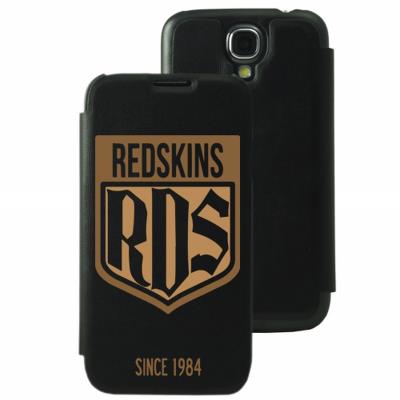 REDSKINS étui flip case Racing noir pour Samsung Galaxy S4 I9500